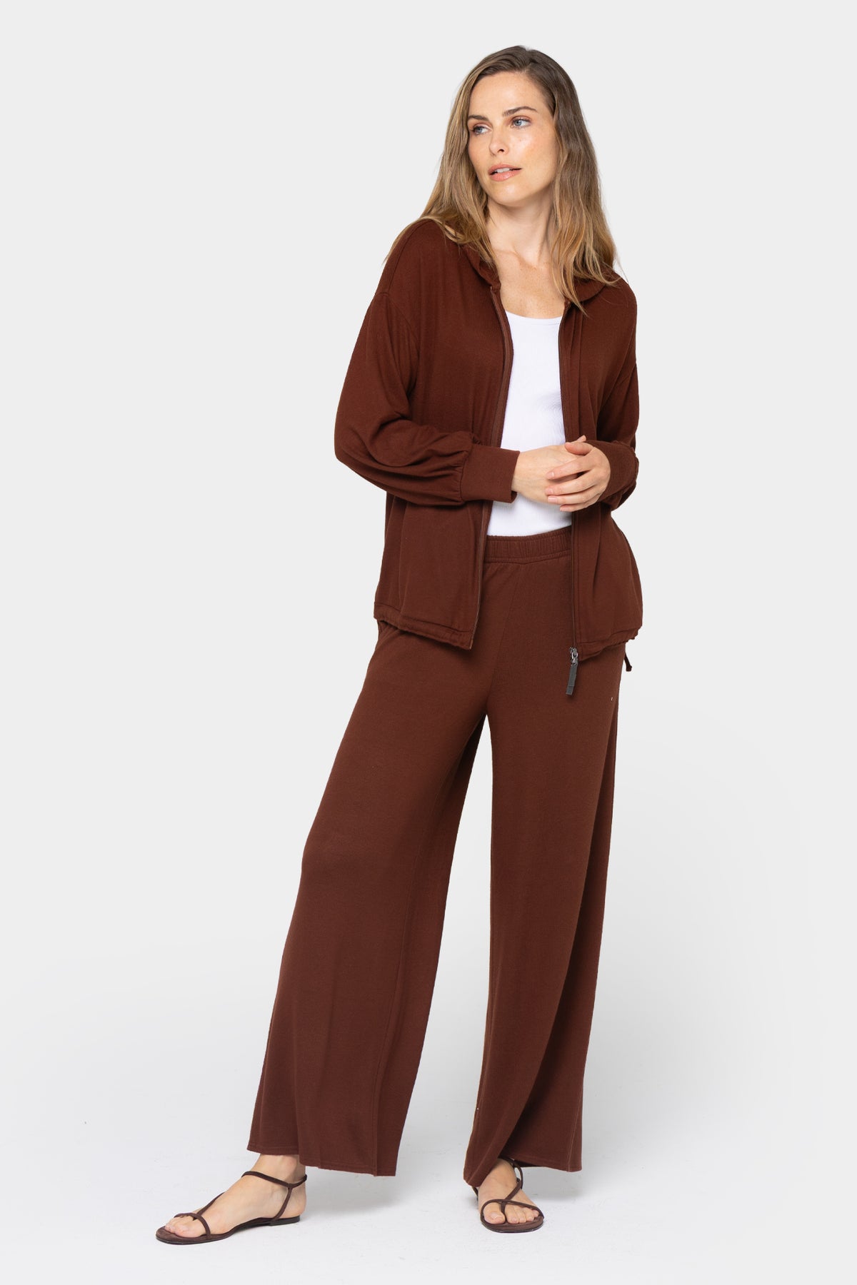 Button Front Adjustable Waist Jacket