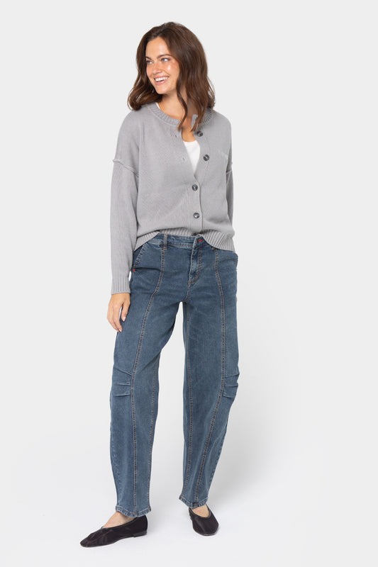 Full Length Barely Barrel Denim
