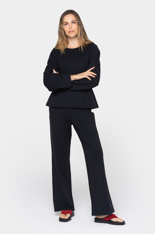 Full Length Pull On Ponte Pants
