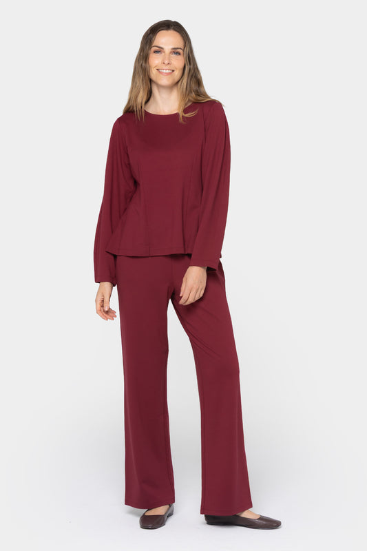 Full Length Pull On Ponte Pants