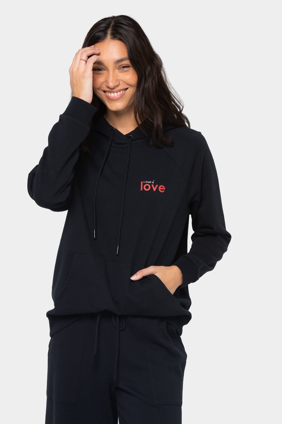 3 Symbol French Terry Hoodie