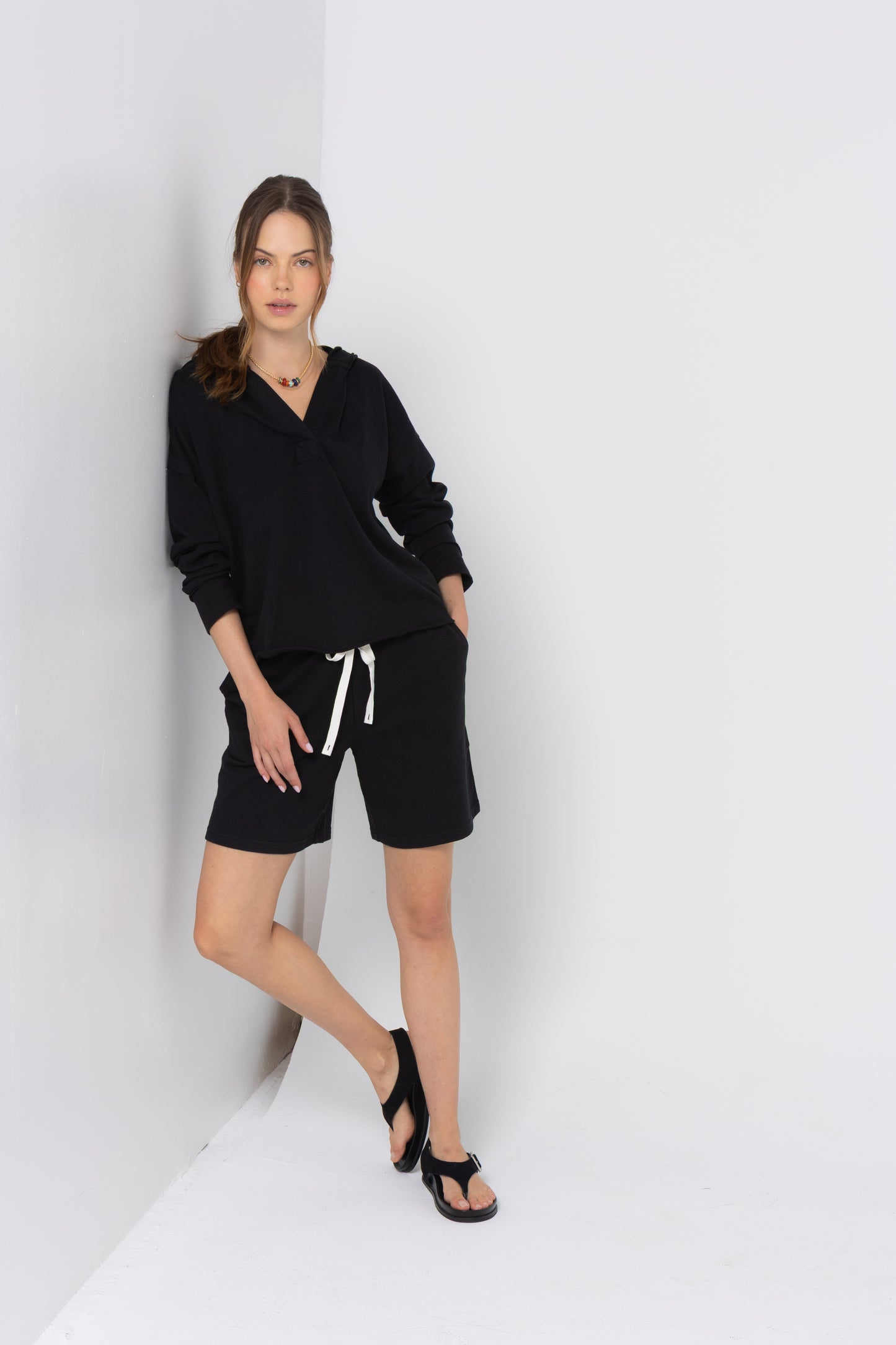 Pull On Short with Wash