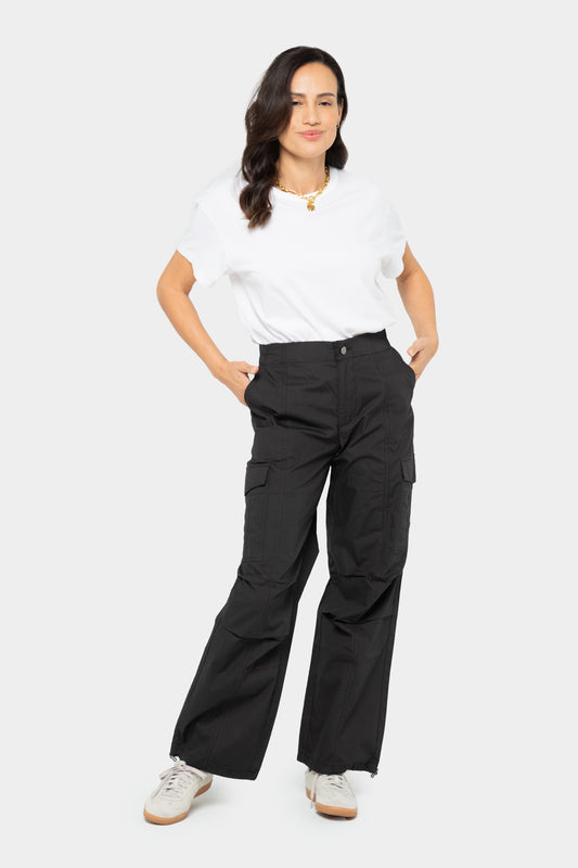 Cotton Utility Pant with Bungee