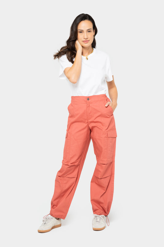 Cotton Utility Pant with Bungee