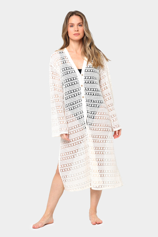 Boheme Crochet Duster / Dress