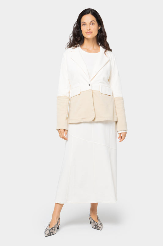French Terry 2 Color Blazer