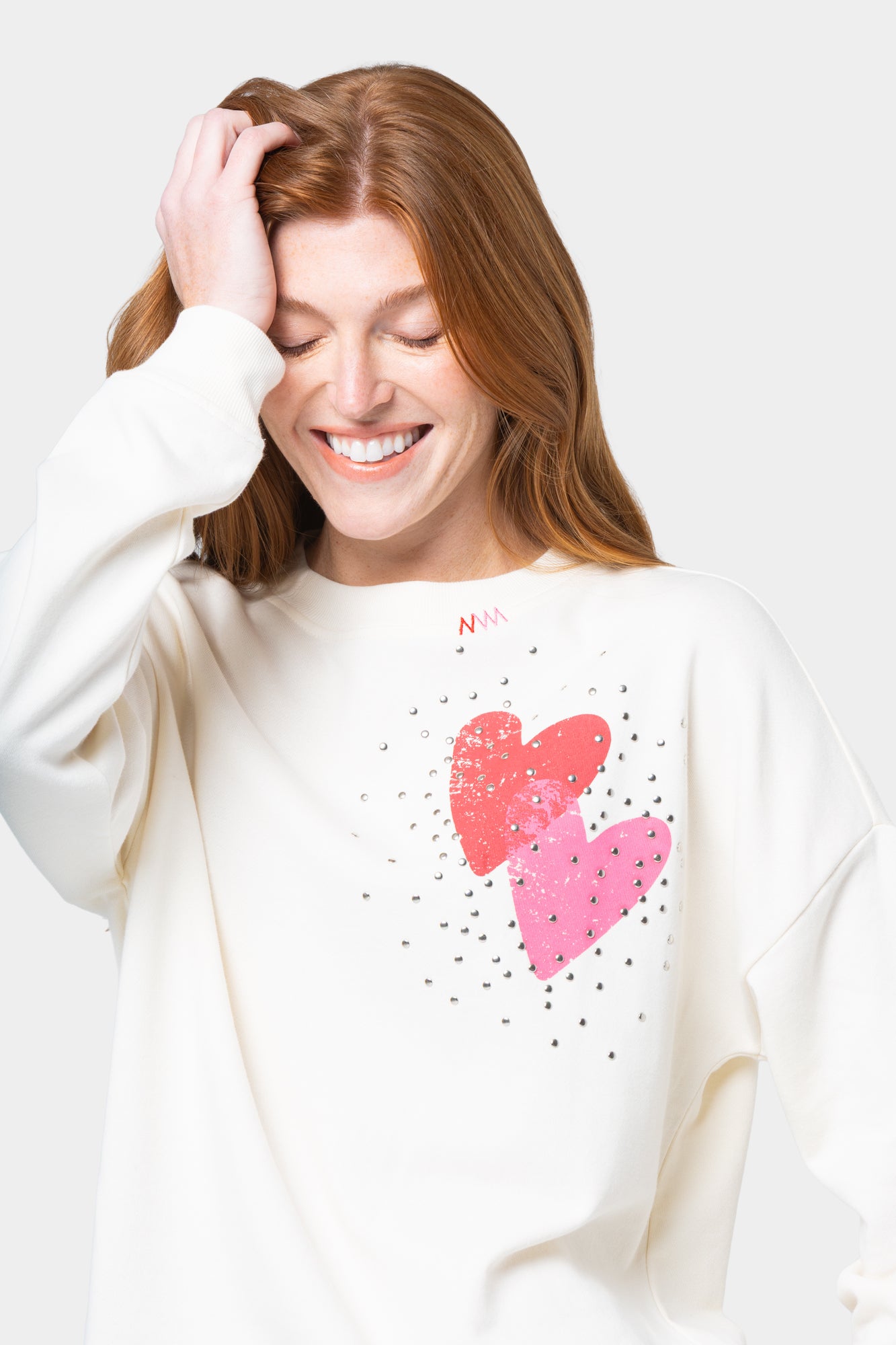 Ali & Mally X PLW Fleece Heart Hoodie