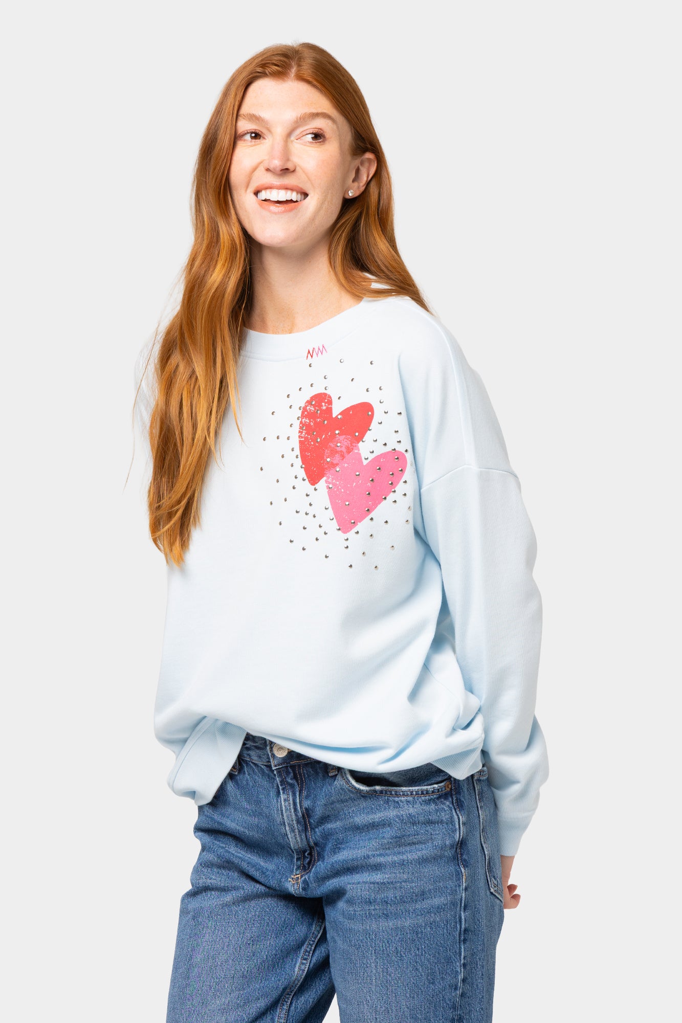 Ali & Mally X PLW Fleece Heart Hoodie