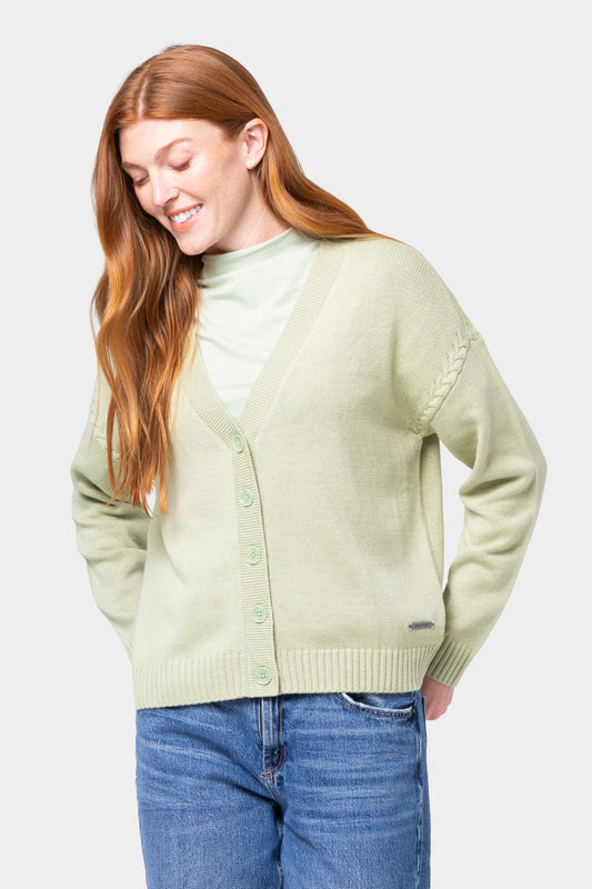 Braid Trim Circle Hem Cardigan