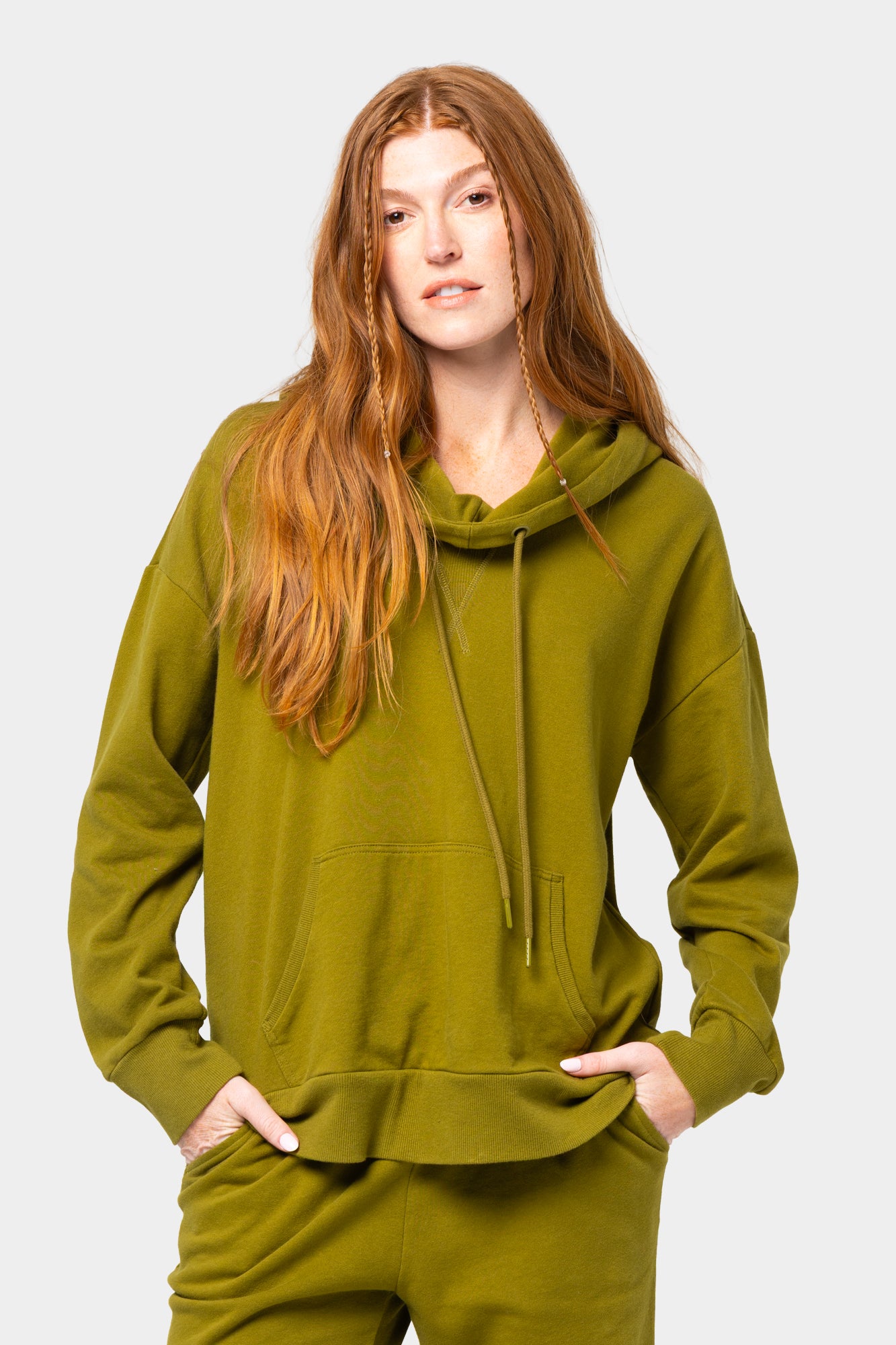 Long Sleeve Cowl Neck Pullover