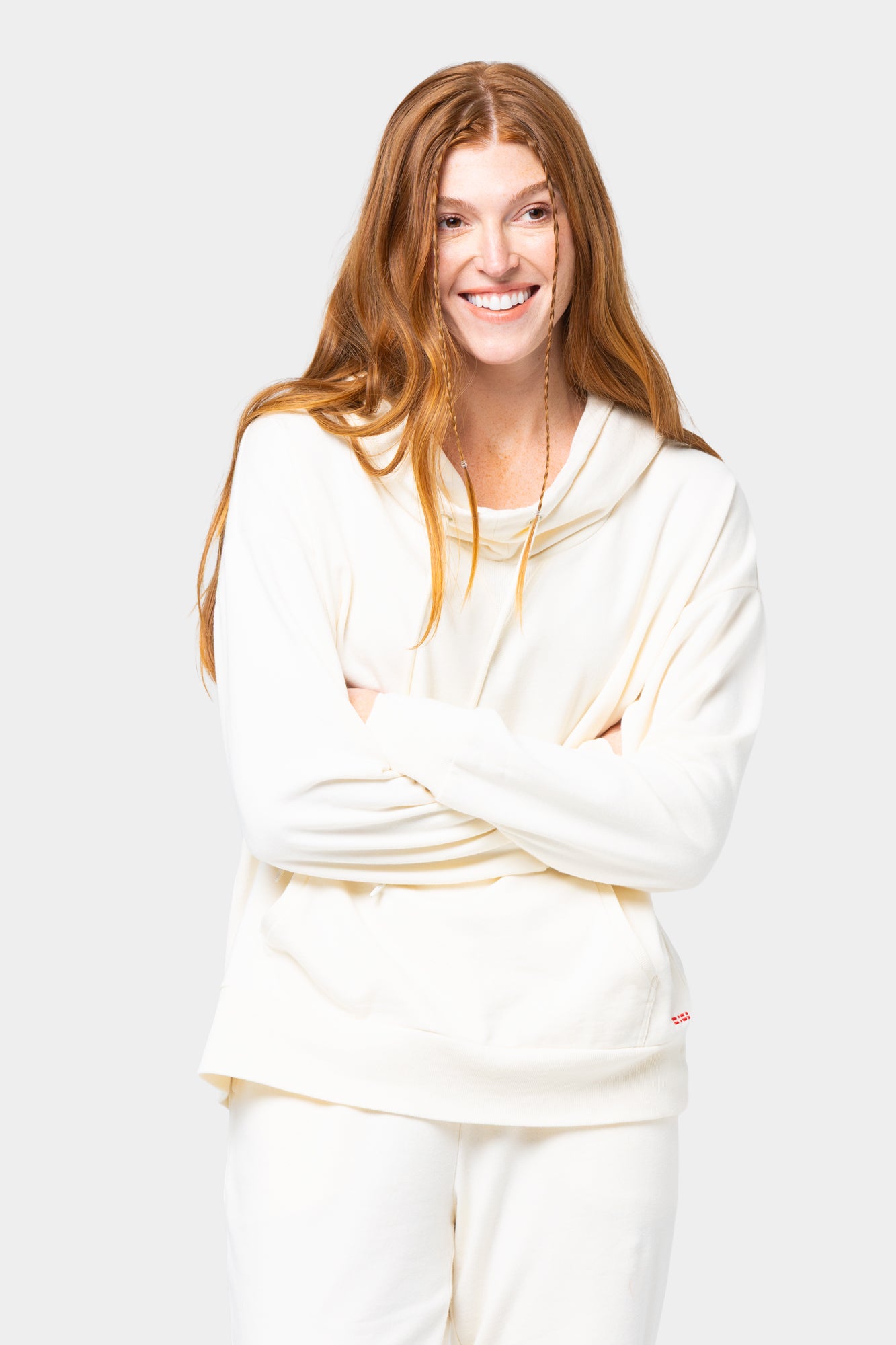 Long Sleeve Cowl Neck Pullover
