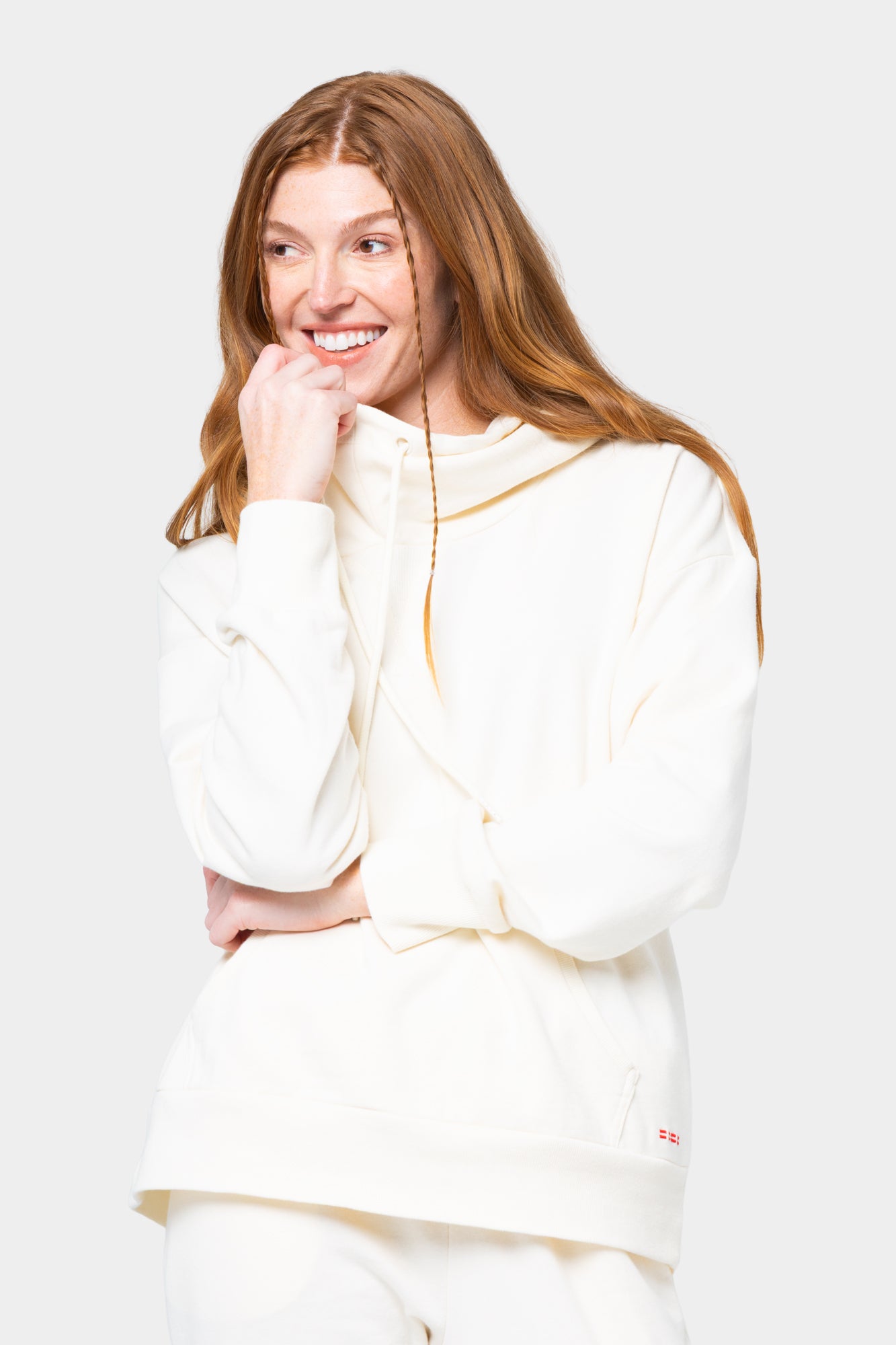 Long Sleeve Cowl Neck Pullover
