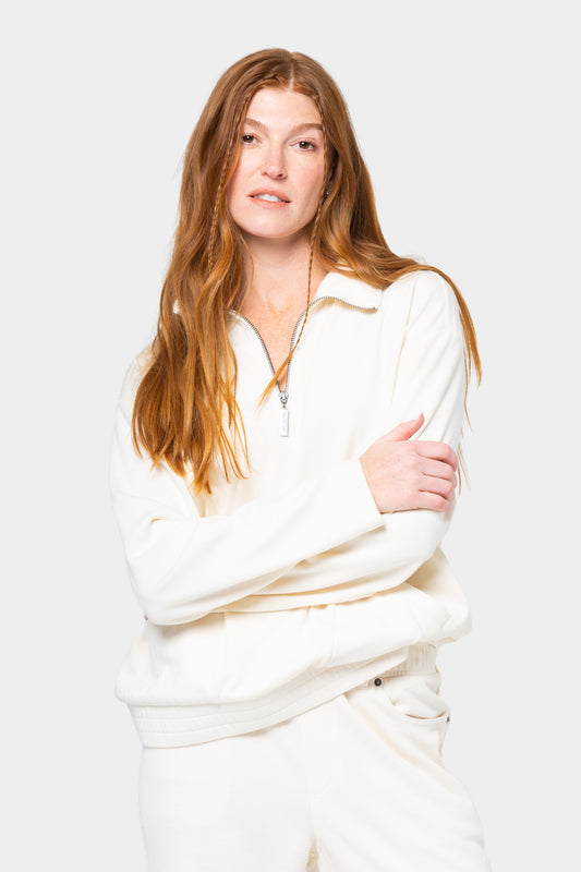 Washed French Terry Pullover