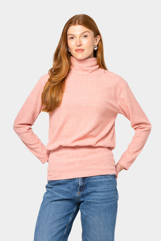 Rib Comfy Turtleneck