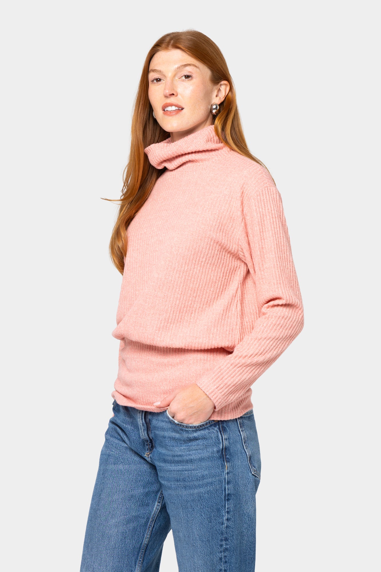 Rib Comfy Turtleneck