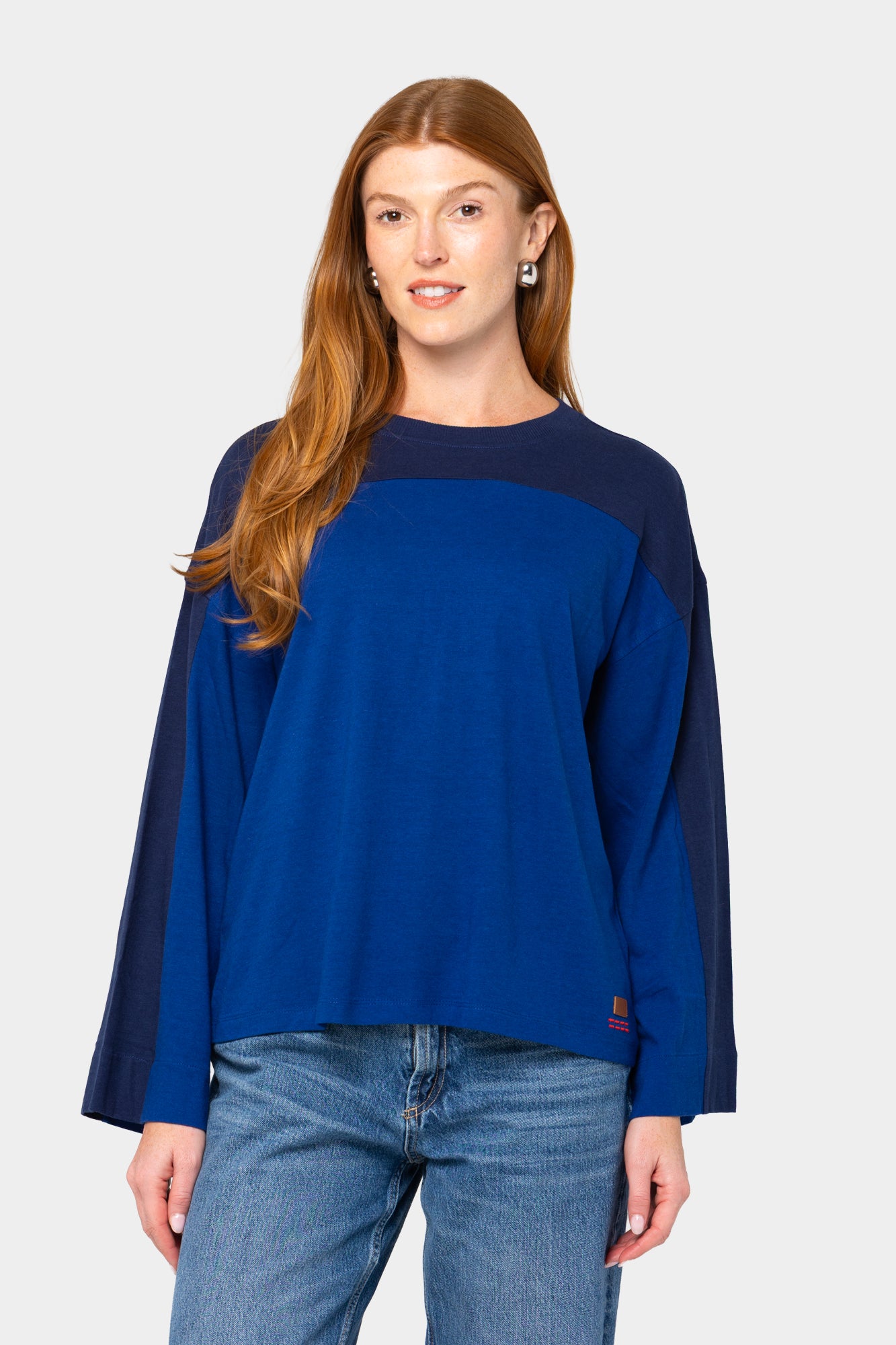 Cotton Long-Sleeve Tee