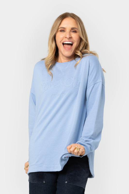 Crewneck Drop Shoulder Sweatshirt