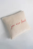 Loved Embroidered Pillow