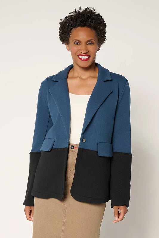 French Terry 2 Color Blazer