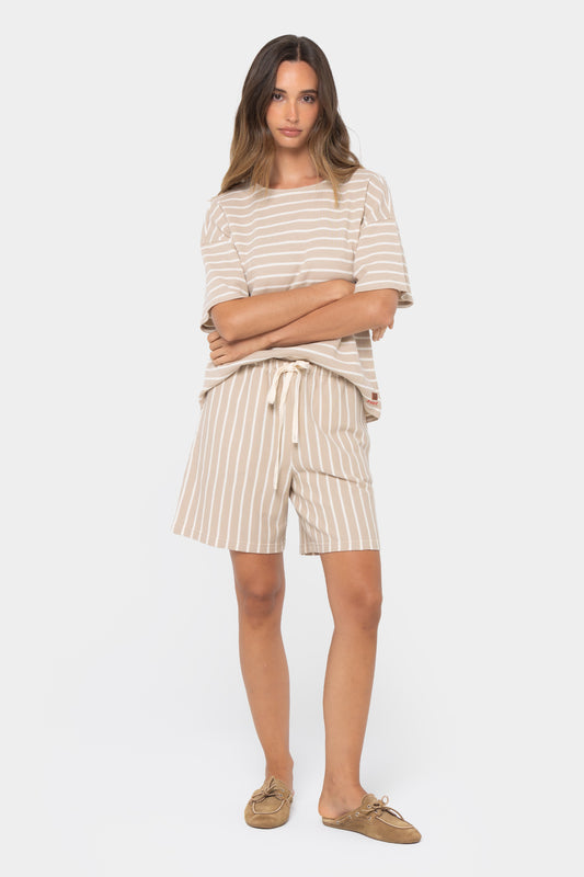 Textured Knit Shorts