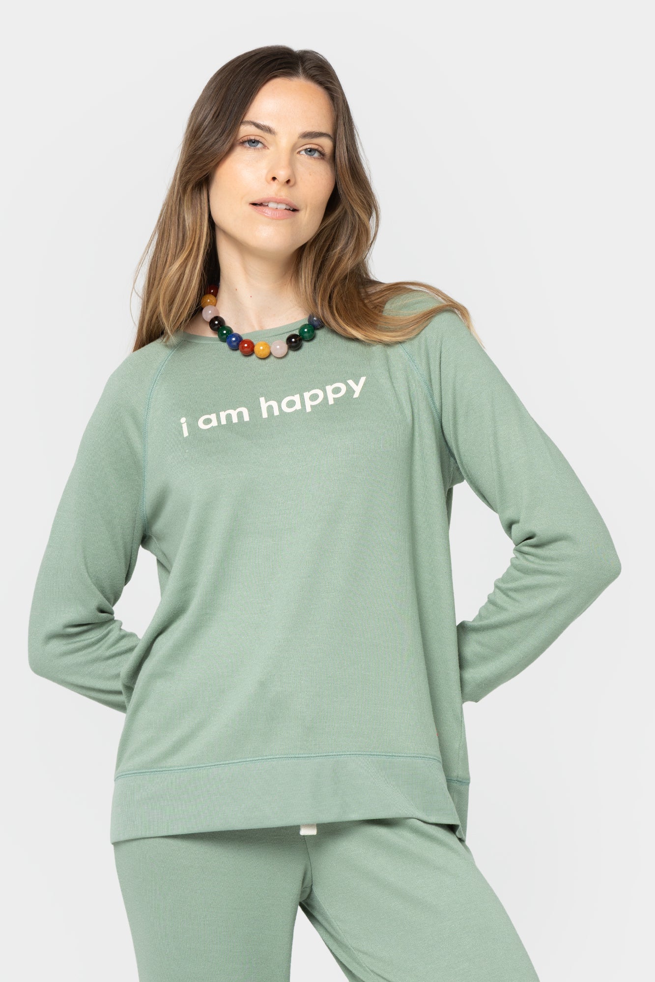 Affirmation Comfy Crew Neck Pullover