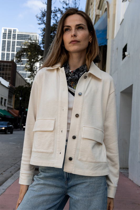 Collared Utility Jacket