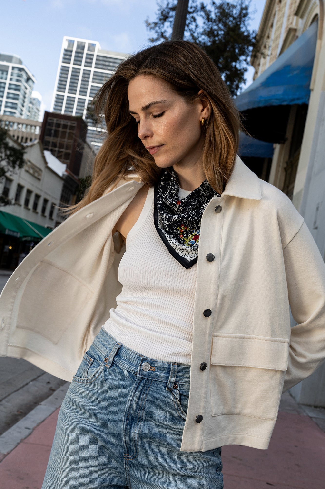 Collared Utility Jacket