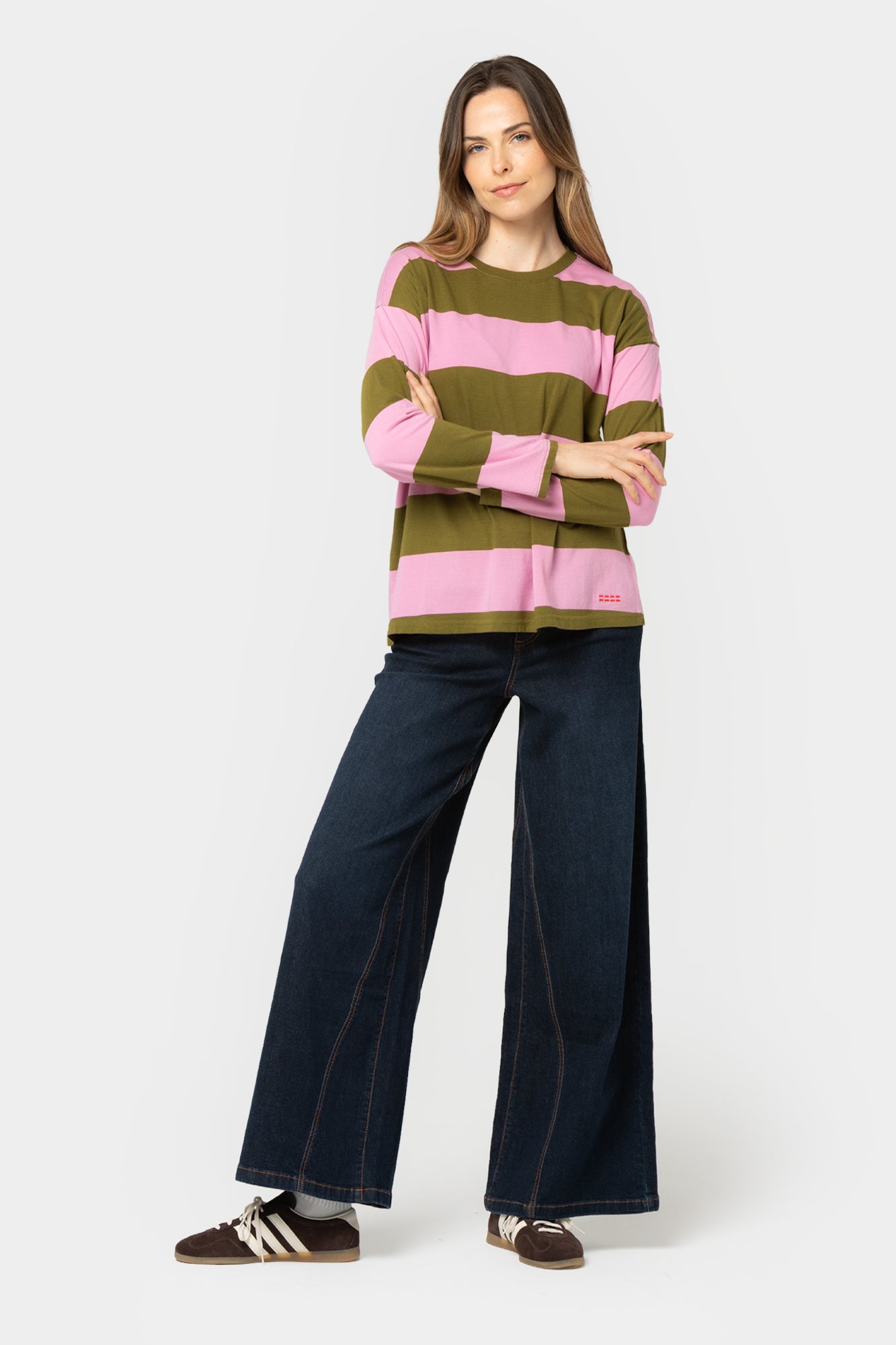 Long Sleeve Crew Neck Tee