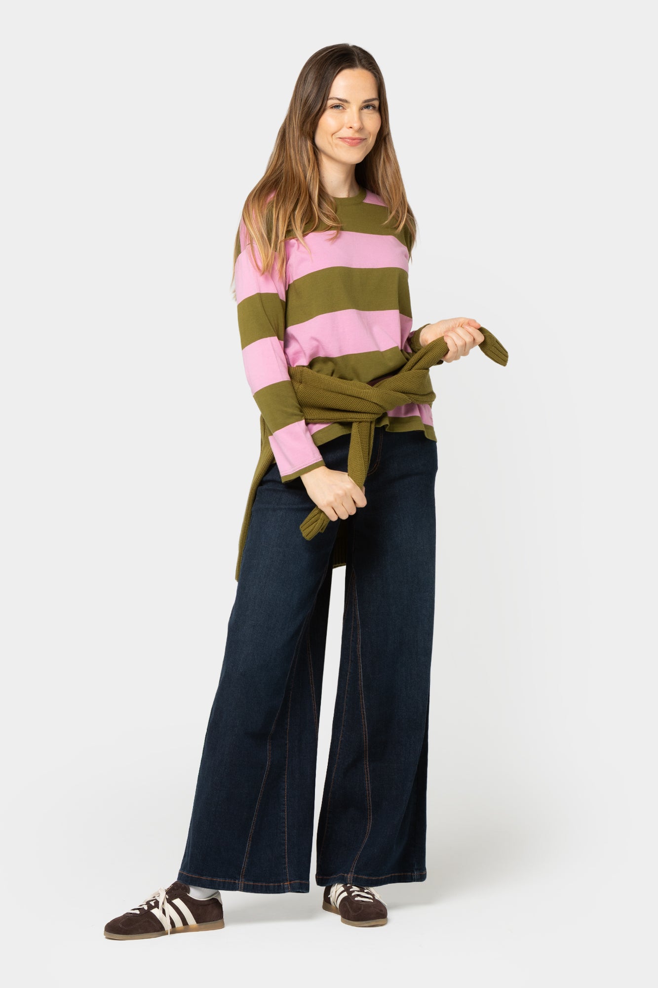 Long Sleeve Crew Neck Tee