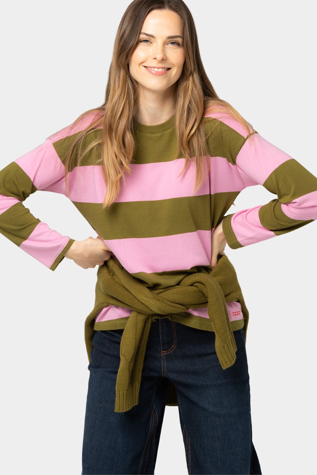 Long Sleeve Crew Neck Tee