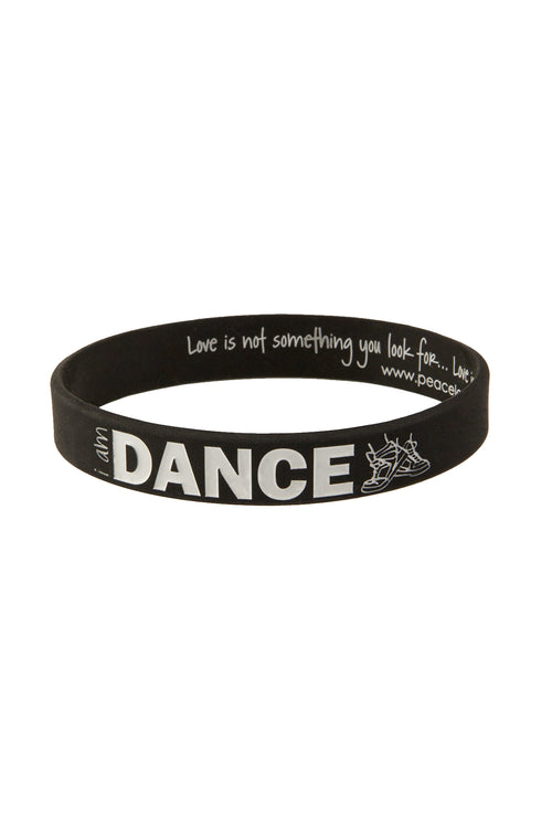 i am dance silicone bracelet