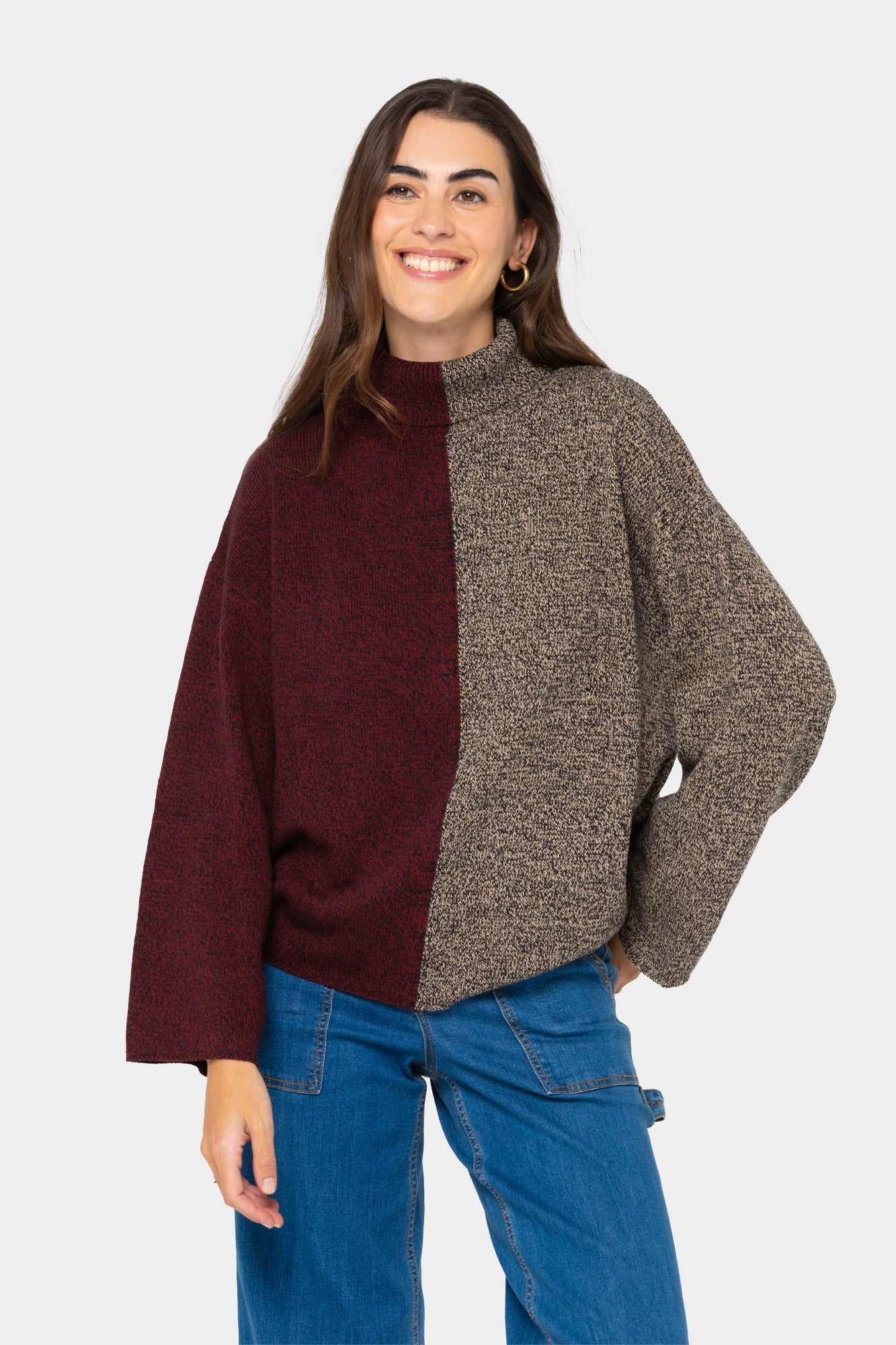 Two Tone Sweater