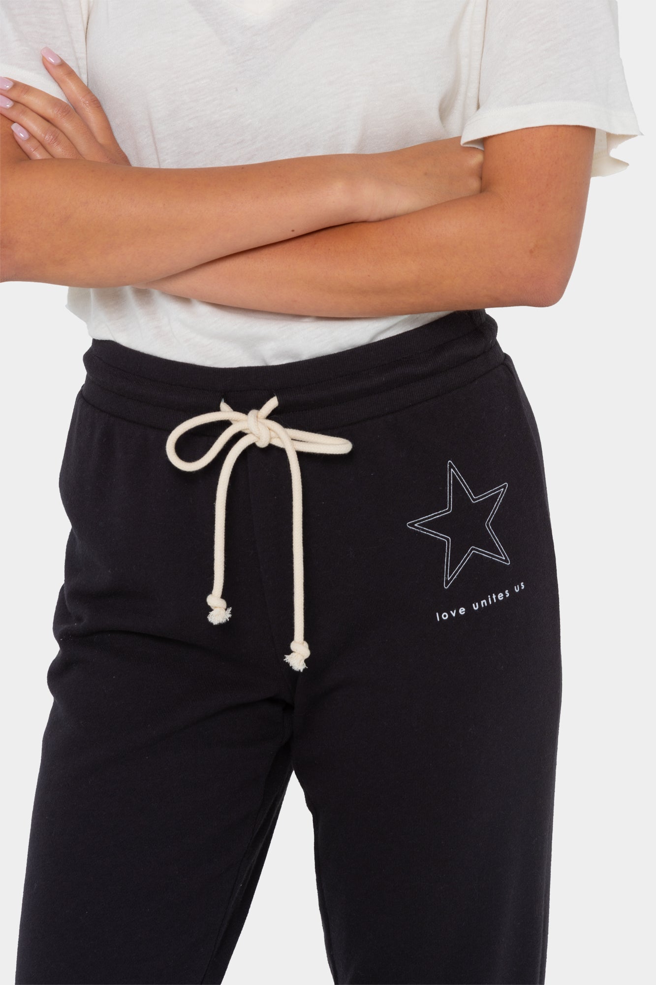 "Love Unites Us" French Terry Jogger