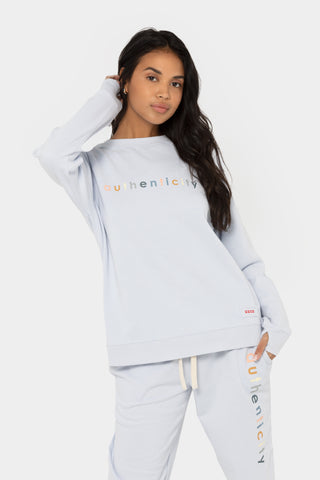 French Terry Button Front Sweatshirt