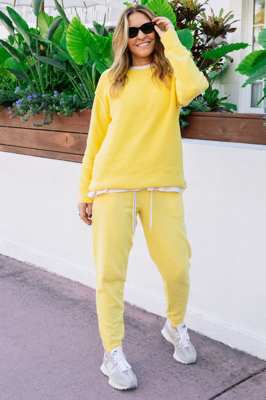 Cotton Crew Neck Sweater